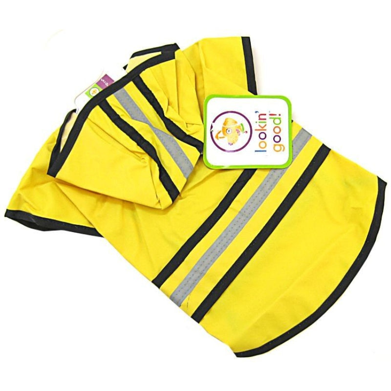 Fashion Pet Rainy Day Dog Slicker - Yellow