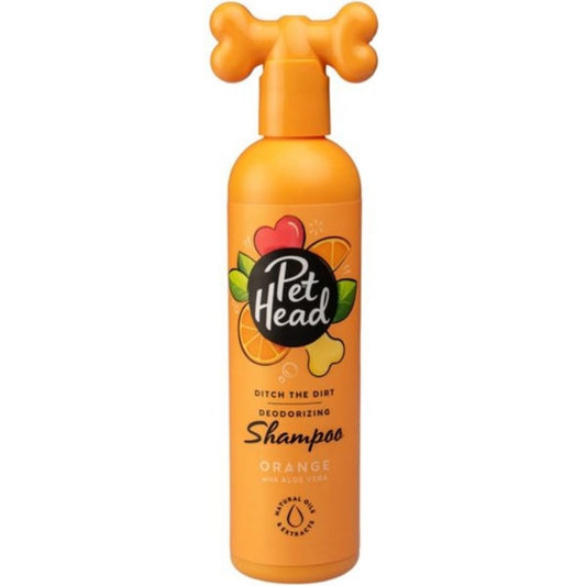 Deodorizing Shampoo for Dogs - Orange with Aloe Vera - 16 oz