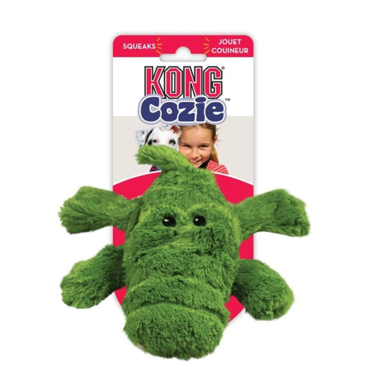 KONG Cozie Plush Toy - Medium - Ali The Alligator