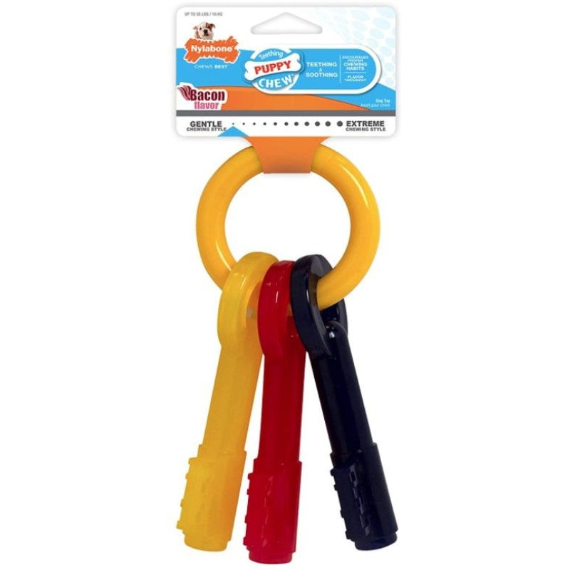 Teething Keys Chew Toy - Large (For Dogs up to 35 lbs)