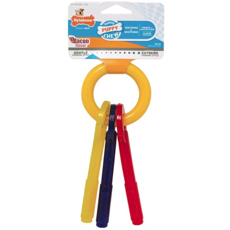 Teething Keys Chew Toy - Small (For Dogs up to 25 lbs)