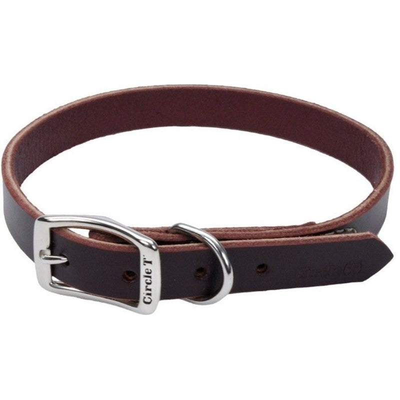 Circle T Latigo Leather Collars