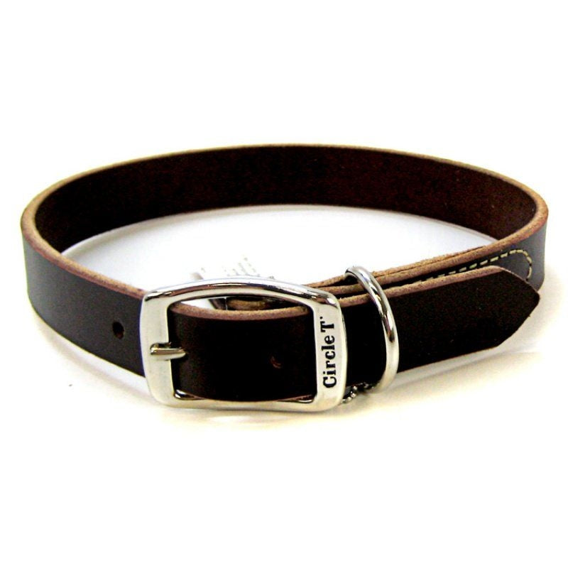 Circle T Latigo Leather Collars