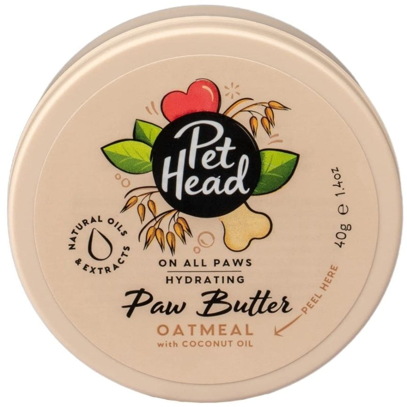 Hydrating Paw Butter for Dogs Oatmeal with Coconut Oil - 1.4 oz