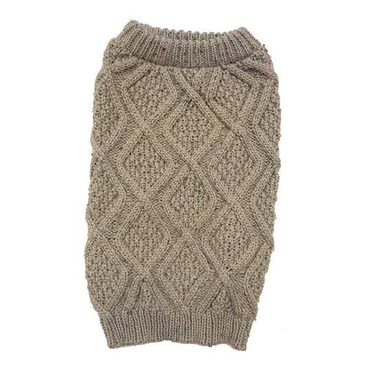 Outdoor Sweater - Taupe - XX-Large: 29"-34" Neck to Tail